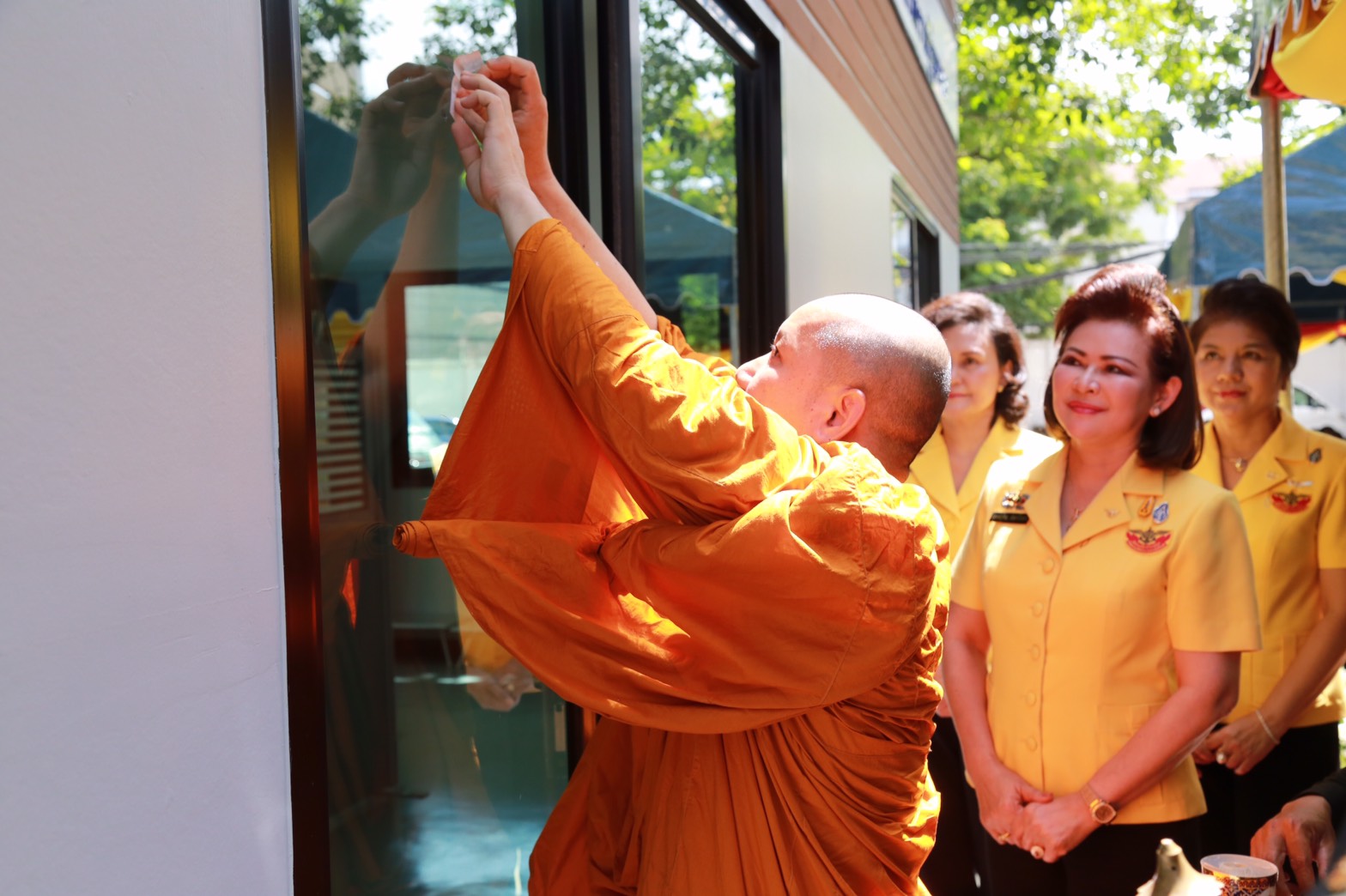 138 นายกสมาคมภริยาฯ เป็นประธานเปิด "ศูนย์ส่งเสริมความรู้สู่อนาคต" อาคารที่พักอาศัย สำนักงานปลัดกระทรวงกลาโหม พื้นที่ประชาชื่น
