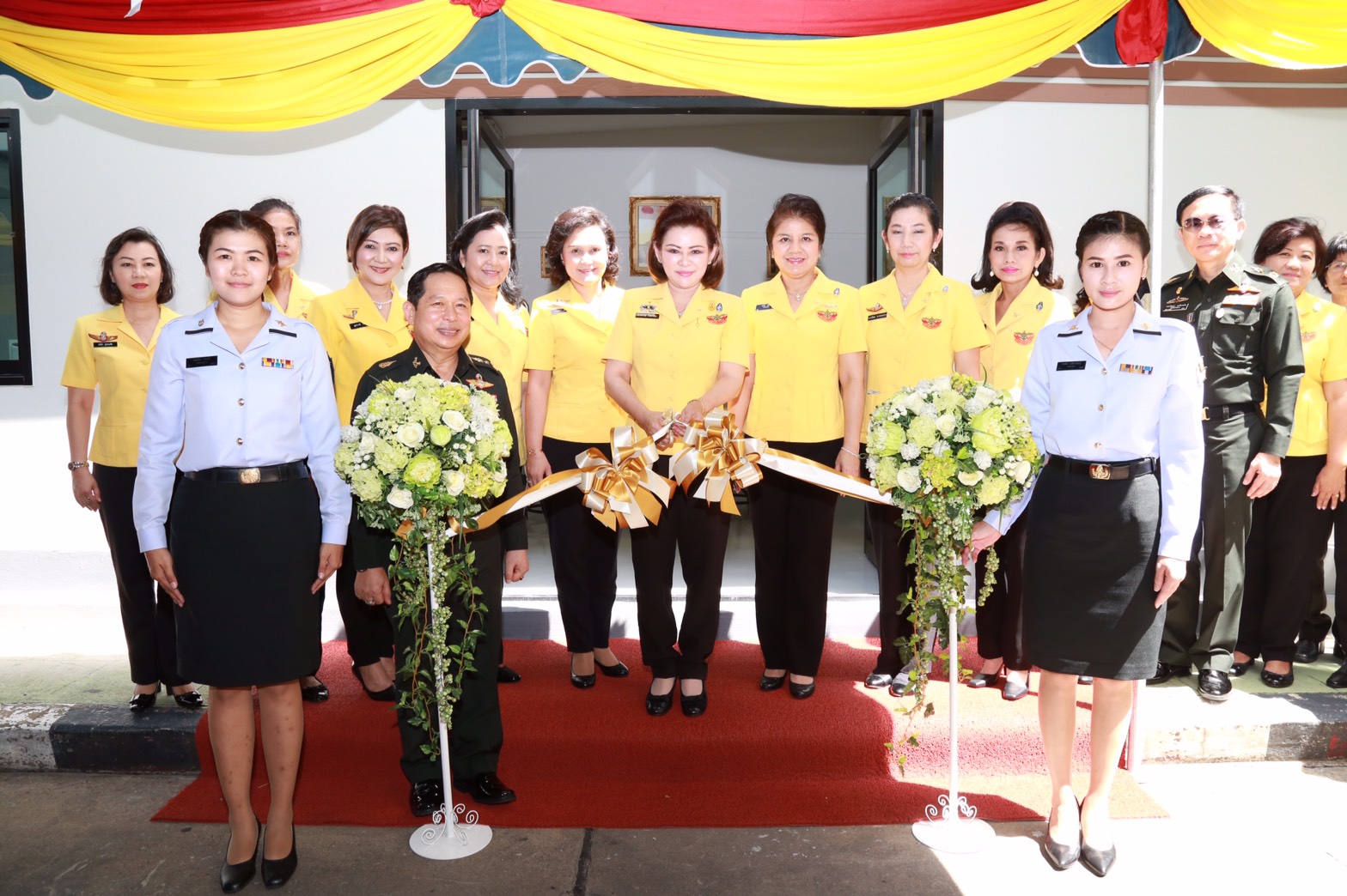 138 นายกสมาคมภริยาฯ เป็นประธานเปิด "ศูนย์ส่งเสริมความรู้สู่อนาคต" อาคารที่พักอาศัย สำนักงานปลัดกระทรวงกลาโหม พื้นที่ประชาชื่น