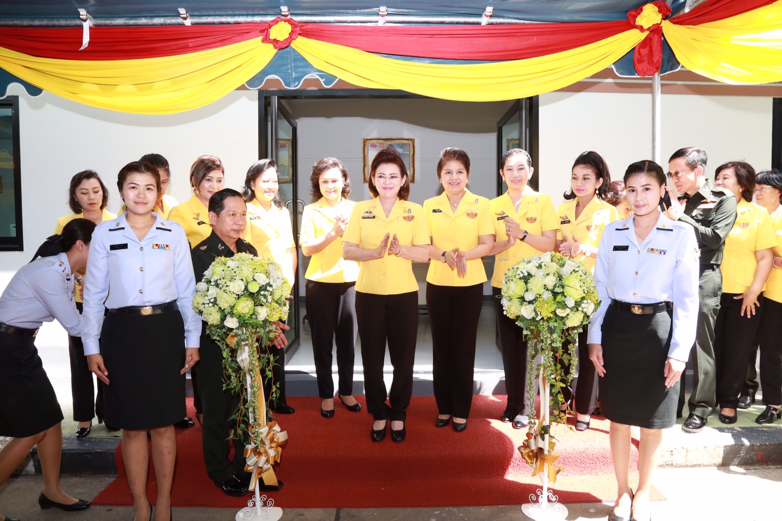 138 นายกสมาคมภริยาฯ เป็นประธานเปิด "ศูนย์ส่งเสริมความรู้สู่อนาคต" อาคารที่พักอาศัย สำนักงานปลัดกระทรวงกลาโหม พื้นที่ประชาชื่น