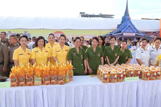๐๖๙ เมื่อวันอังคารที่ ๒๙ พฤษภาคม ๒๕๖๑ ทพ.หญิง ปาริสุทธิ์ หาญพูนวิทยา เป็นผู้แทนนายกสมาคมภริยาฯ พร้อมด้วยคณะกรรมการสมาคมฯ ร่วมกิจกรรมทำบุญตักบาตร เนื่องในเทศกาลวิสาขบูชา