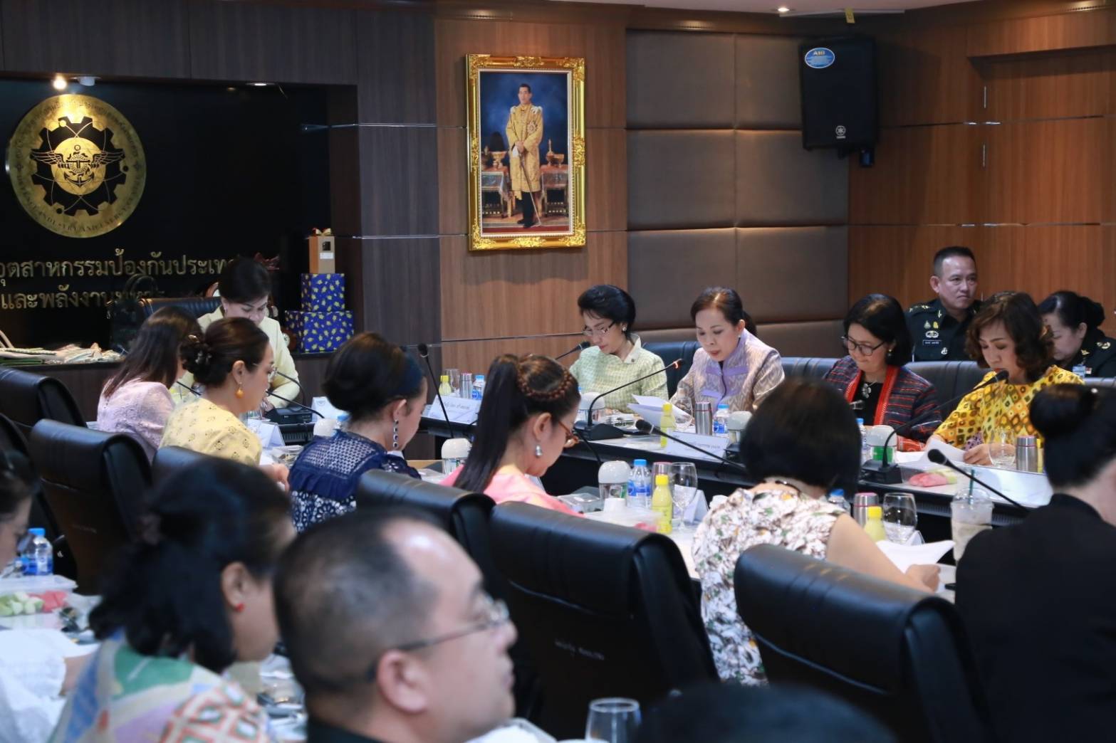 017 เมื่อวันที่ ๒๑ ตุลาคม ๒๕๖๒ นายกสมาคมภริยาฯ เป็นประธานการประชุมเตรียมการจัดงานกาชาด และการจัดงานวันคล้ายวันสถาปนาสมาคมฯ ครบรอบปีที่ ๒๙ ณ ห้องประชุม ชั้น ๘ ศูนย์การอุตสาหกรรมป้องกันประเทศและพลังงานทหาร อาคารสำนักงานปลัดกระทรวงกลาโหม (พื้นที่ศรีสมาน)