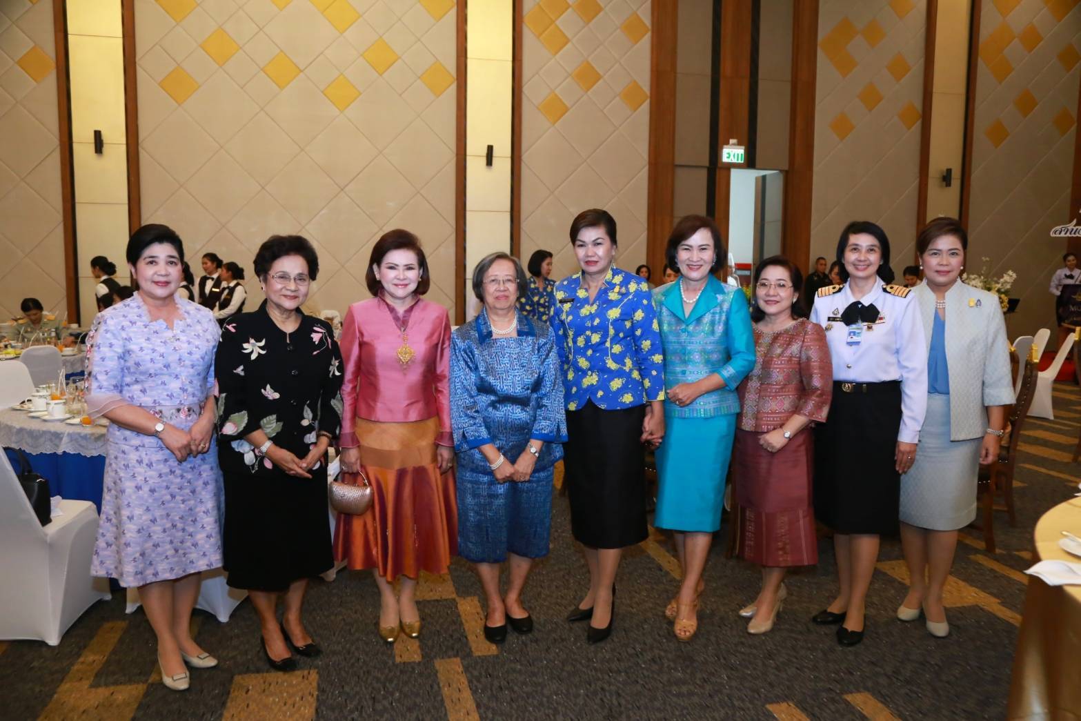 026 เมื่อวันที่ ๘ พฤศจิกายน ๒๕๖๒ นายกสมาคมภริยาฯ เป็นประธาน จัดงานวันคล้ายวันสถาปนาสมาคมภริยาข้าราชการสำนักงานปลัดกระทรวงกลาโหม (๙ พฤศจิกายน) ครบรอบปีที่ ๒๙ ณ สำนักงานปลัดกระทรวงกลาโหม (พื้นที่ถนนศรีสมาน) จ.นนทบุรี