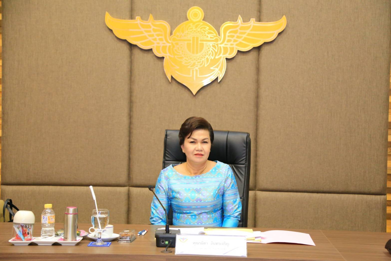 ๐๖๓ เมื่อวันที่ ๑๓ มีนาคม ๒๕๖๒ นายกสมาคมภริยาฯ เป็นประธานการประชุมคณะกรรมการสมาคมภริยาฯ ครั้งที่ ๒/๒๕๖๒ ณ ห้องประชุมชั้น ๖ อาคารสำนักงานปลัดกระทรวงกลาโหม พื้นที่ถนนศรีสมาน จังหวัดนนทบุรี