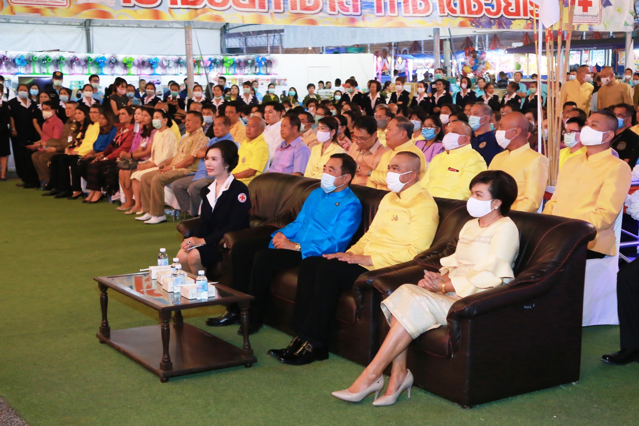 ๐๒๐ นายกสมาคมฯ ร่วมพิธีเปิดงานสัปดาห์สะพานข้ามแม่น้ำแควและงานกาชาดจังหวัดกาญจนบุรี ประจำปี ๒๕๖๓