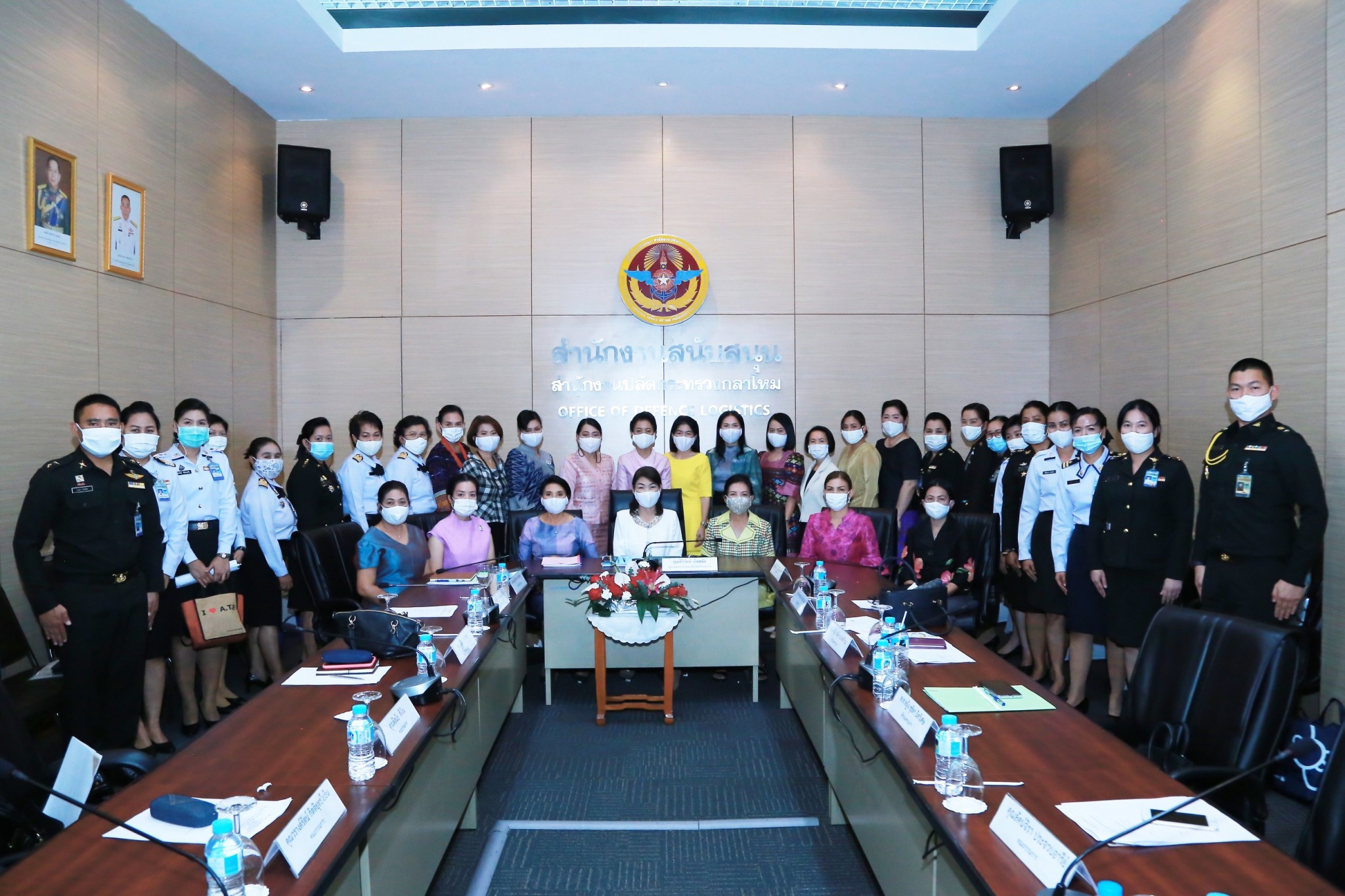 ๐๑๗ การประชุมโครงการของสมาคมฯ เพื่อรับฟังรายงานผลการดำเนินงาน ในปีที่ผ่านมา ของหน่วยขึ้นตรงในสังกัดสำนักงานปลัดกระทรวงกลาโหม และมอบนโยบายในการจัดกิจกรรมโครงการปี ๒๕๖๔