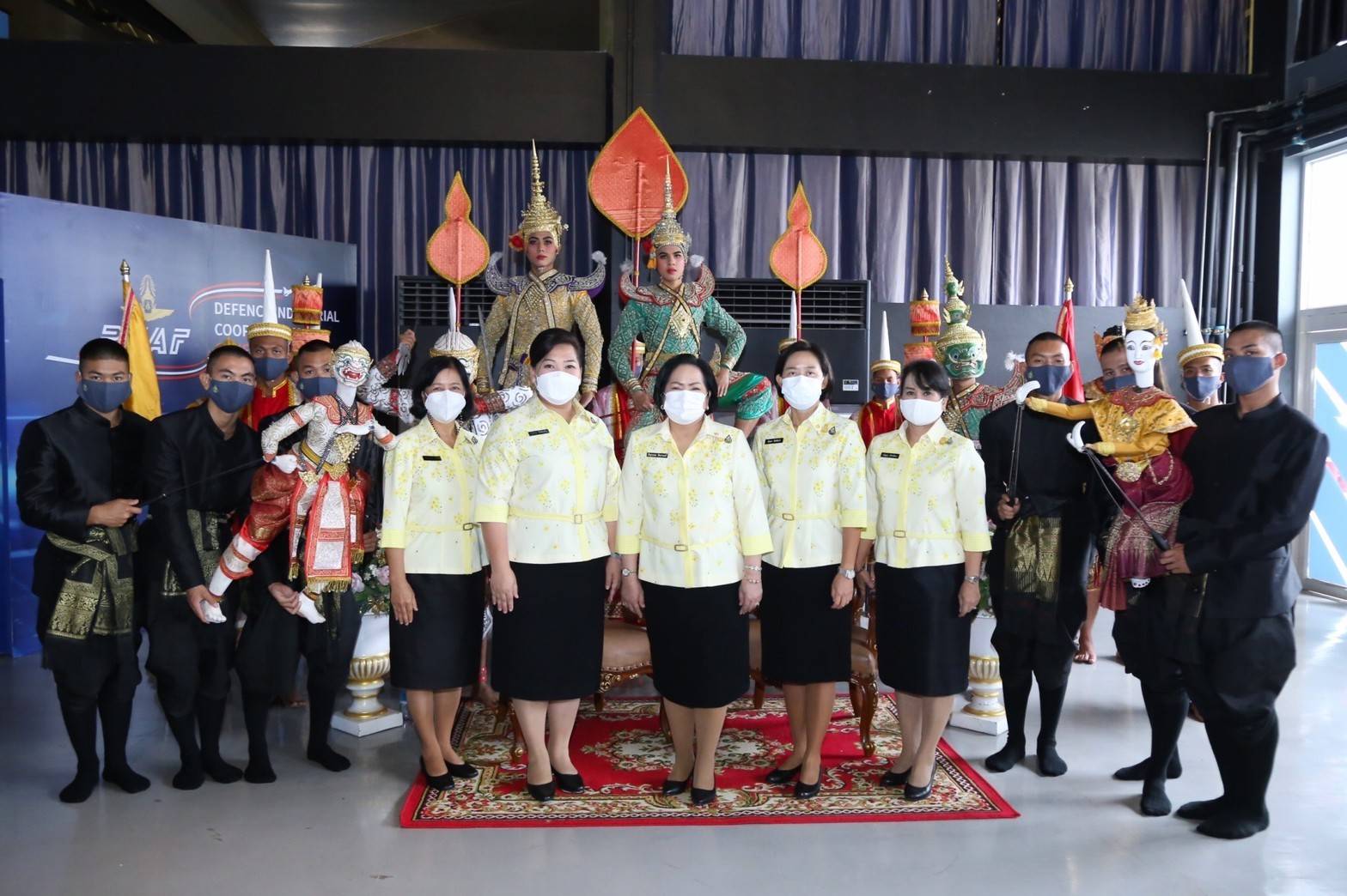 ๐๔๘ นายก สคภ.สป. พร้อมด้วยคณะกรรมการสมาคมฯ ร่วมงานวันคล้ายวันสถาปนาสมาคมแม่บ้านทหารอากาศ ครบรอบปีที่ ๓๗