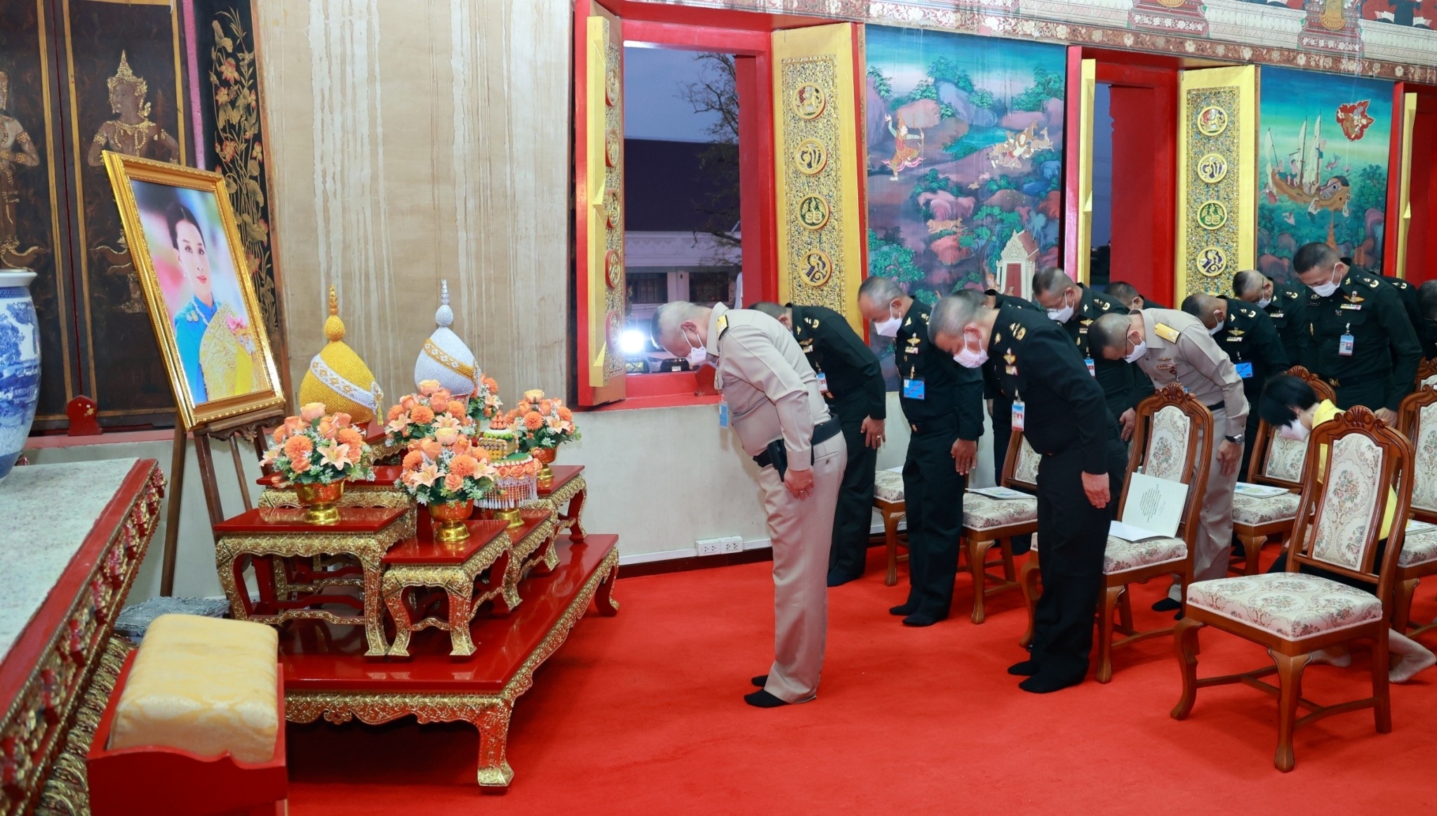 ๐๗๔ พิธีเจริญพระพุทธมนต์ถวายพระพรชัยมงคลแด่ สมเด็จพระเจ้าลูกเธอ เจ้าฟ้าพัชรกิติยาภา นเรนทิราเทพยวดี กรมหลวงราชสาริณีสิริพัชร มหาวัชรราชธิดา