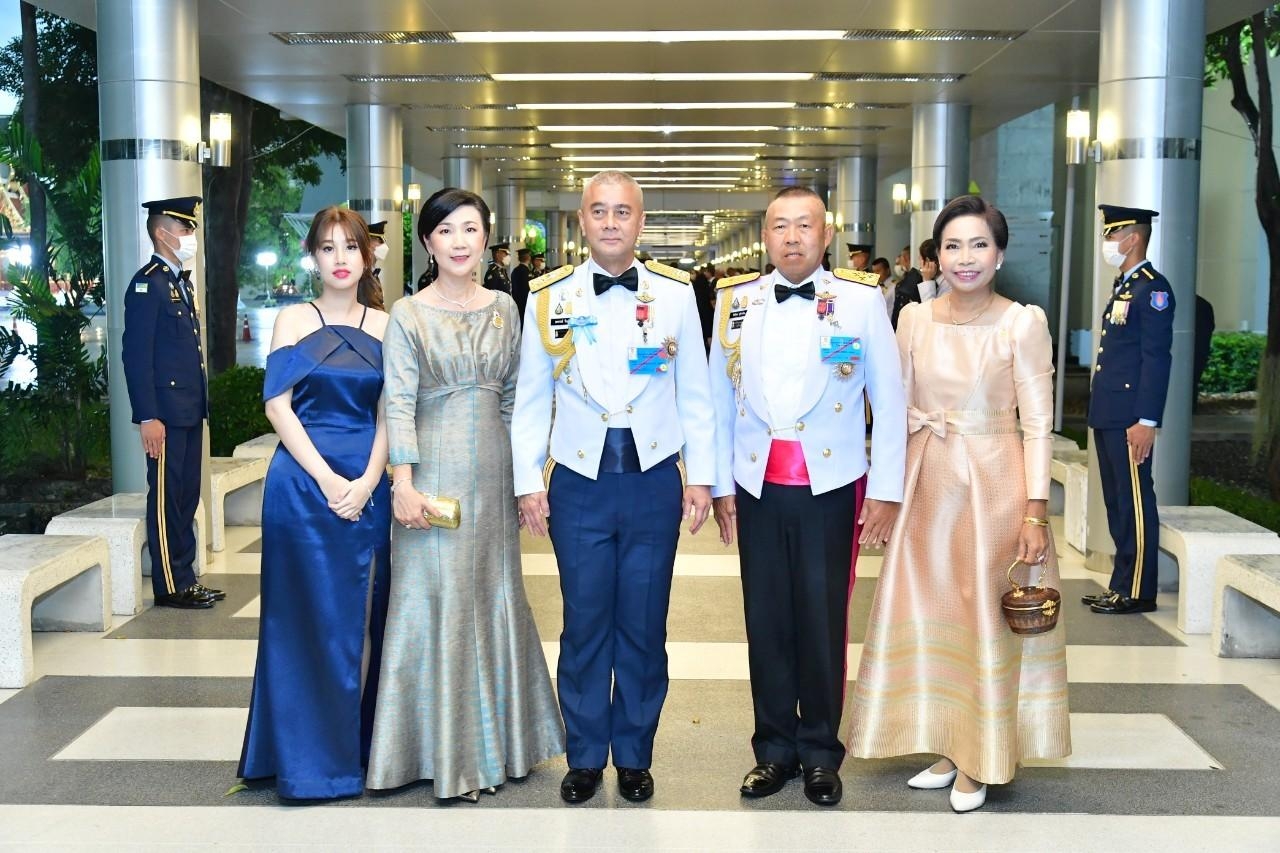 ๑๑๖ ผู้แทนปลัดกระทรวงกลาโหม และนายก สคภ.สป. เฝ้ารับเสด็จพระเจ้าวรวงศ์เธอ พระองค์เจ้าสิริภาจุฑาภรณ์ และร่วมชมการแสดงคอนเสิร์ตทัพฟ้าคู่ไทยเพื่อ “ชัยพัฒนา”