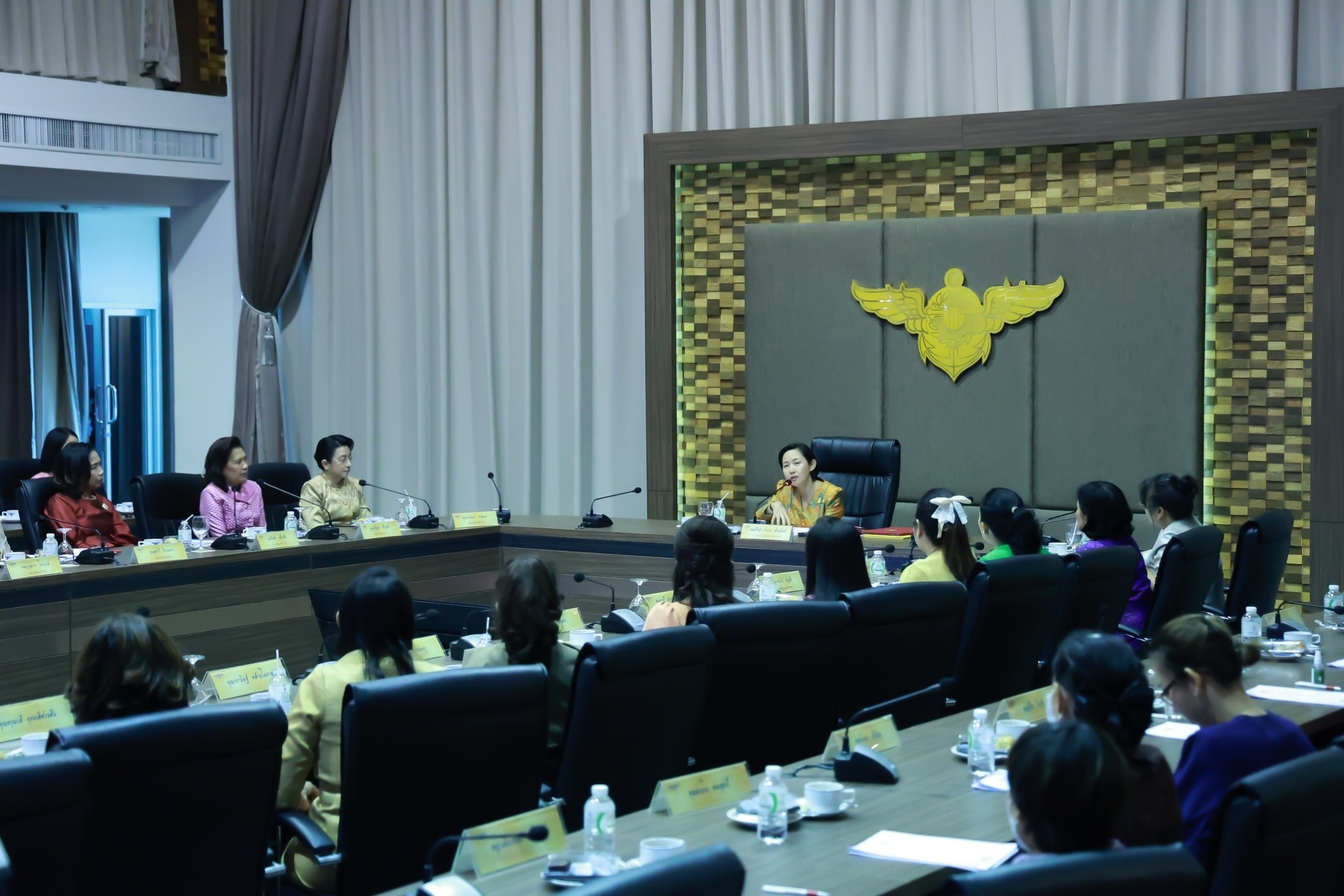 ๐๙๐ การประชุมสรุปผลการดำเนินงานของสมาคมภริยาข้าราชการสำนักงานปลัดกระทรวงกลาโหม ในห้วงเดือนตุลาคม ๒๕๖๕ ถึง เดือนมีนาคม ๒๕๖๖