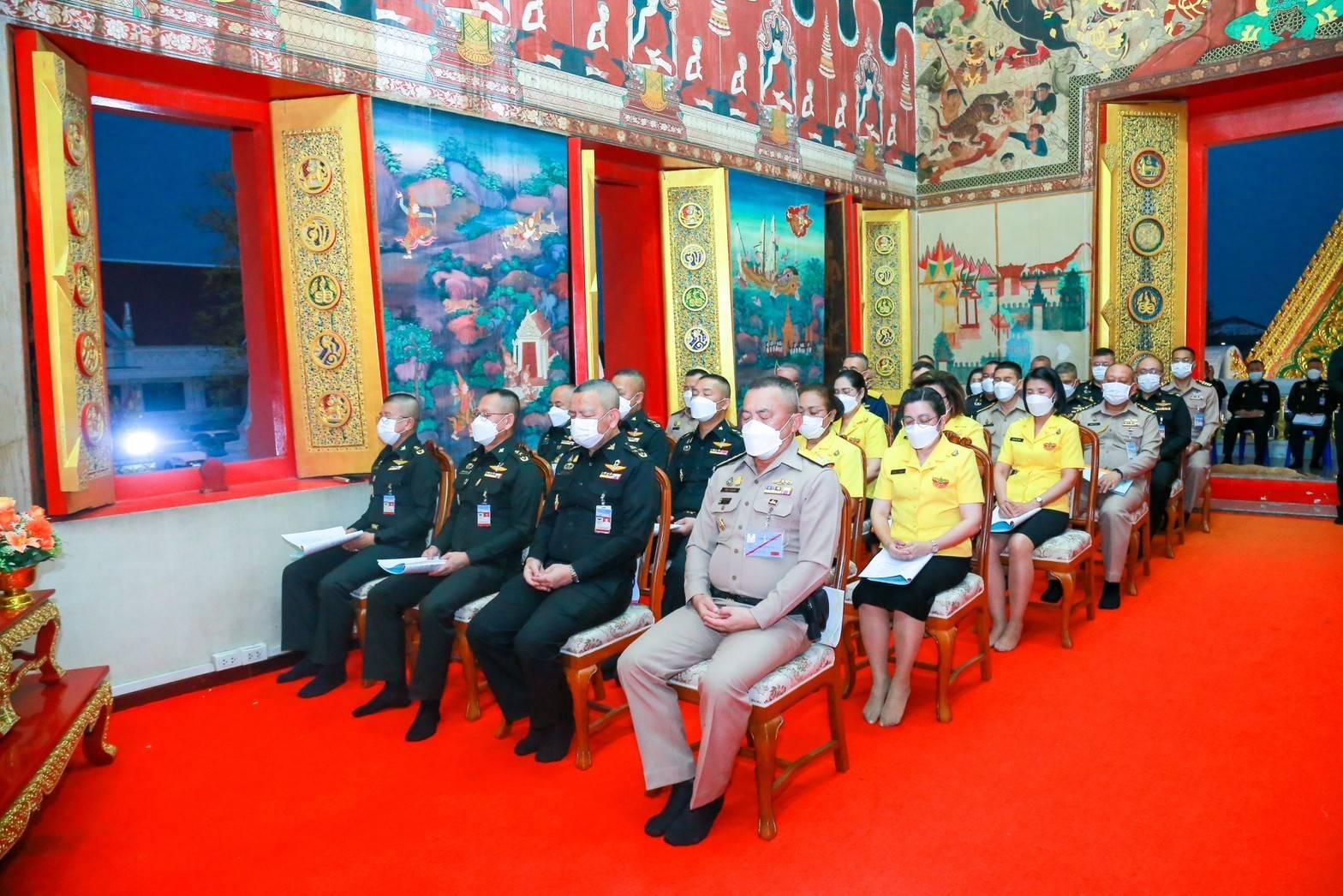 ๐๕๙ พิธีเจริญพระพุทธมนต์ถวายพระพรชัยมงคลแด่ สมเด็จพระเจ้าลูกเธอ เจ้าฟ้าพัชรกิติยาภา นเรนทิราเทพยวดี กรมหลวงราชสาริณีสิริพัชร มหาวัชรราชธิดา