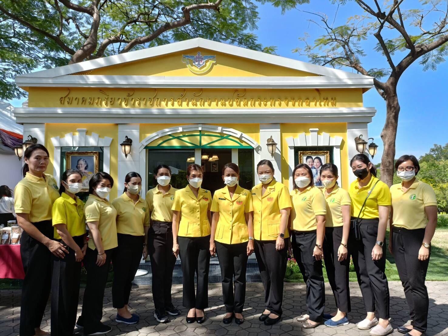 ๐๔๗ บรรยากาศการออกร้านจำหน่ายสินค้าของ สคภ. ประจำปี ๒๕๖๕"สป. ในงาน "เพื่อนพึ่ง (ภาฯ) ประจำปี ๒๕๖๕"