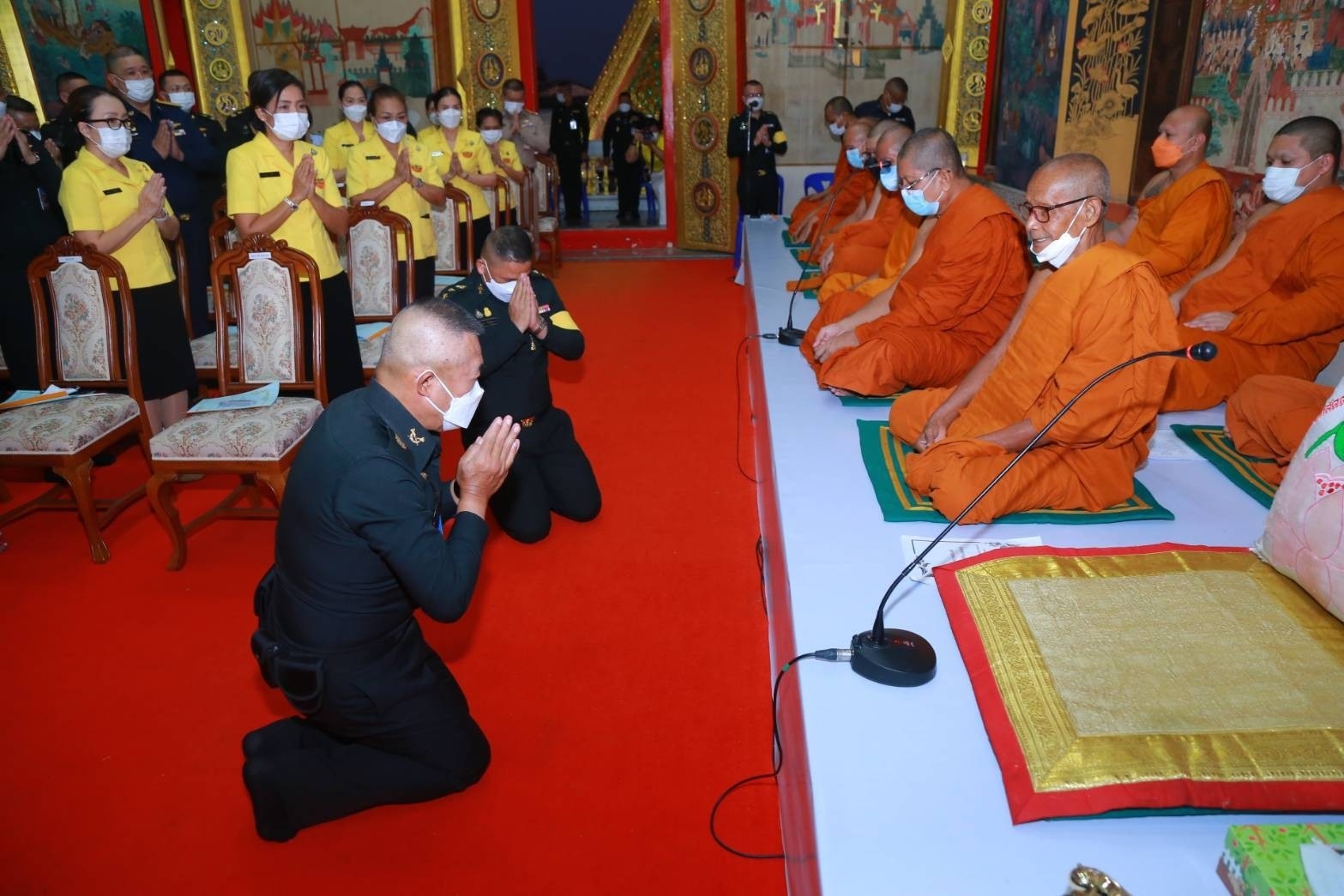๐๖๒ พิธีเจริญพระพุทธมนต์ถวายพระพรชัยมงคลแด่ สมเด็จพระเจ้าลูกเธอ เจ้าฟ้าพัชรกิติยาภา นเรนทิราเทพยวดี กรมหลวงราชสาริณีสิริพัชร มหาวัชรราชธิดา