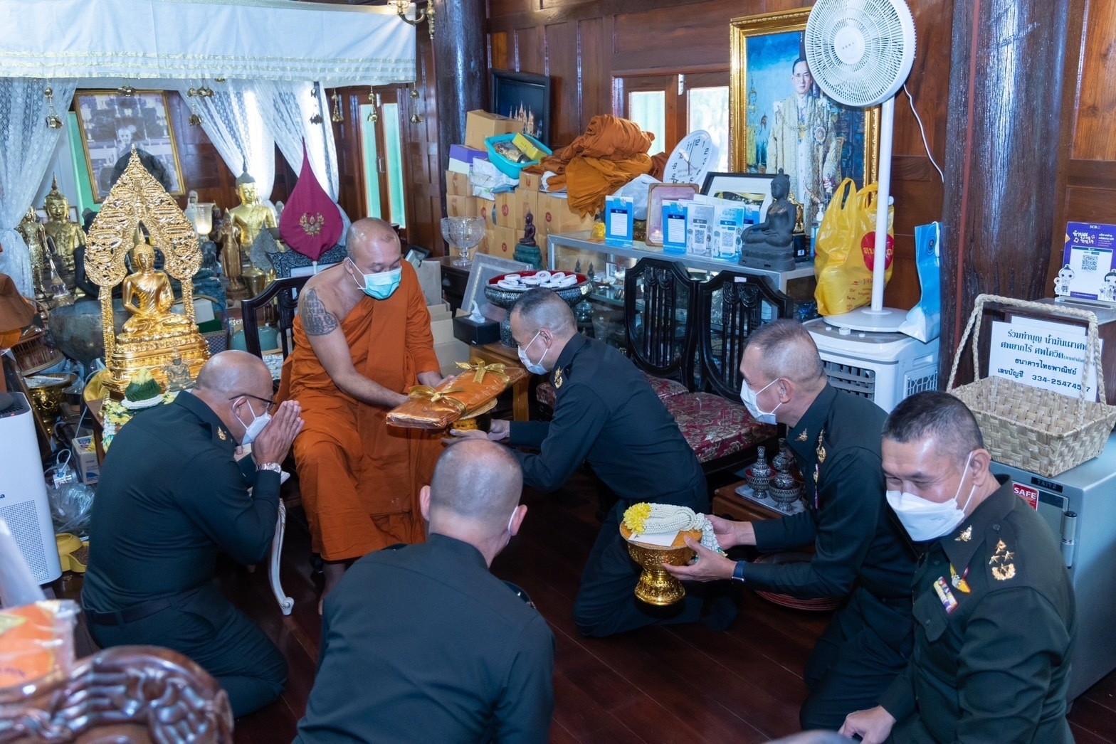 ๐๖๗ พิธีเจริญพระพุทธมนต์ถวายพระพรชัยมงคลแด่ สมเด็จพระเจ้าลูกเธอ เจ้าฟ้าพัชรกิติยาภา นเรนทิราเทพยวดี กรมหลวงราชสาริณีสิริพัชร มหาวัชรราชธิดา