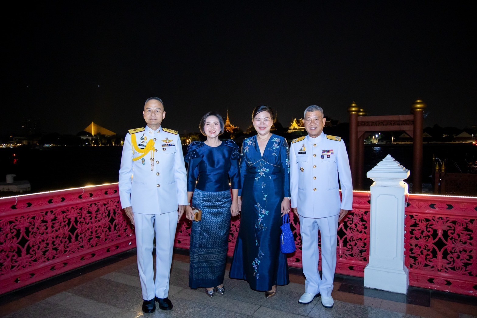 ๐๒๓ ปลัดกระทรวงกลาโหม พร้อมด้วย นายก สมาคมภริยาข้าราชการสำนักงานปลัดกระทรวงกลาโหม และคณะ ร่วมเป็นเกียรติในงานรับรองวันกองทัพเรือ ประจำปี ๒๕๖๖