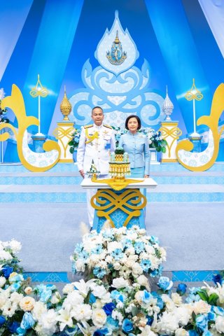 ๐๙๕ การบันทึกเทปโทรทัศน์อาเศียรวาทถวายพระพรชัยมงคล เนื่องในโอกาสมหามงคลเฉลิม พระชนมพรรษา สมเด็จพร...