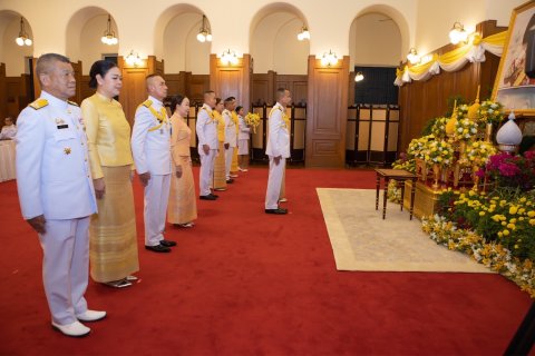 ๙๕ พิธีลงนามถวายพระพรชัยมงคล เนื่องในโอกาสวันเฉลิมพระชนมพรรษาพระบาทสมเด็จพระเจ้าอยู่หัว (๒๘ ก.ค.๖๘)