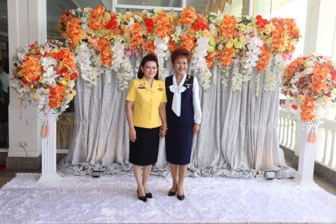 110 นายกสมาคมภริยาฯ พร้อมด้วยคณะกรรมการสมาคมฯ ร่วมงานวันสถาปนาสมาคมภริยาทหารเรือ ครบ ๔๑ ปี