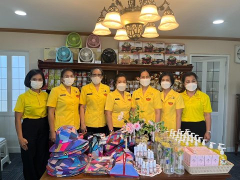 ๐๔๗ บรรยากาศการออกร้านจำหน่ายสินค้าของ สคภ. ประจำปี ๒๕๖๕"สป. ในงาน "เพื่อนพึ่ง (ภาฯ) ประจำปี ๒๕๖๕"